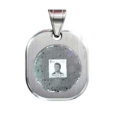 Timeless Hero - Charlie Kirk Bible Pendant